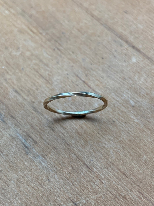 14k Twisted Ring